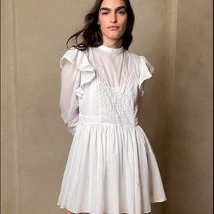 NWT - Banana Republic - Esme Embroidered Mini Dress - Size XL